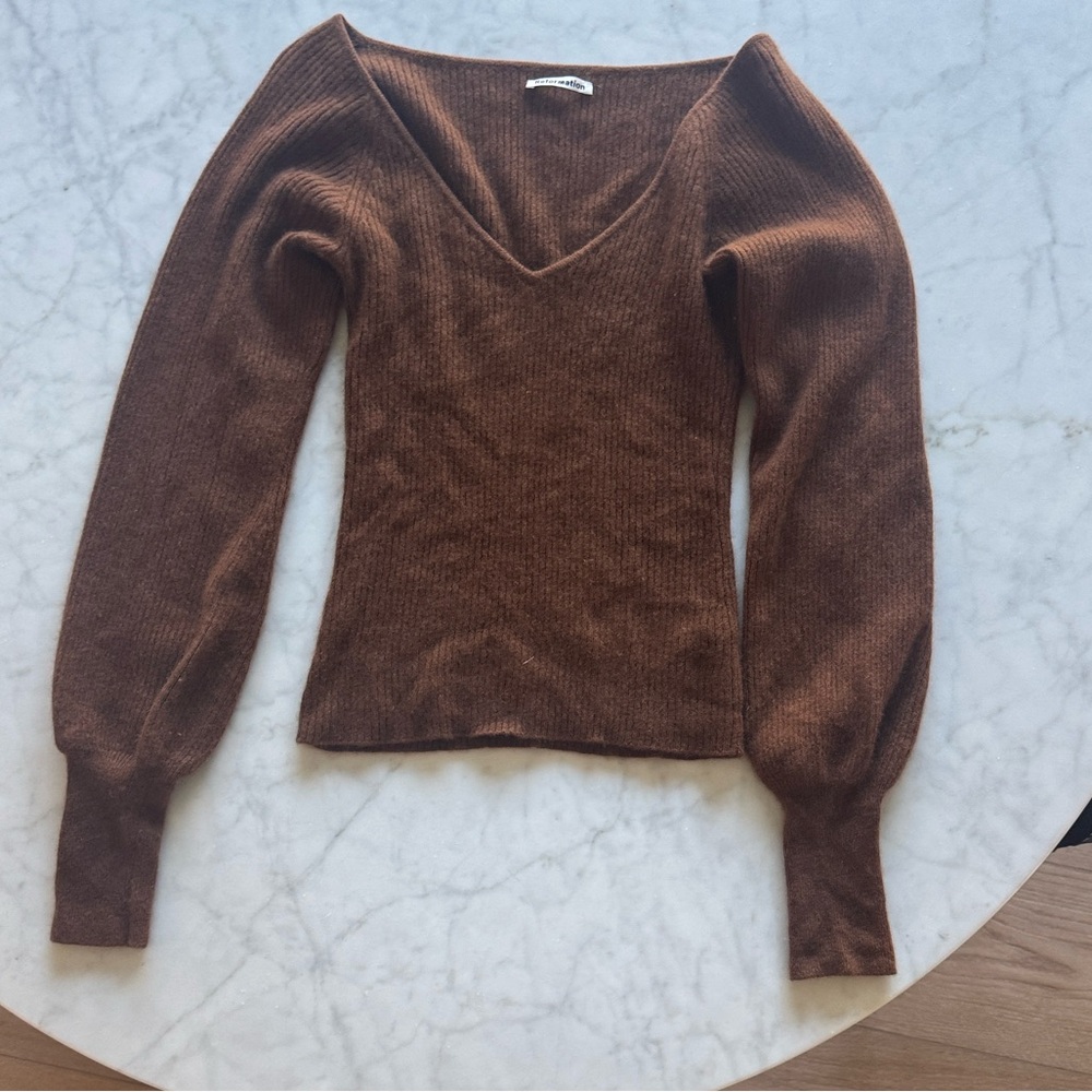 Reformation Hart cashmere sweater s - Picture 2 of 5